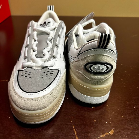 Adidas Mens White Adi2000 GV9544 Originals Athletic Running Shoes Size US 10.5